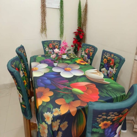 3D printed chair cover and dining table cover-210