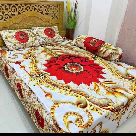 3D Bedsheet premium quality | BS101