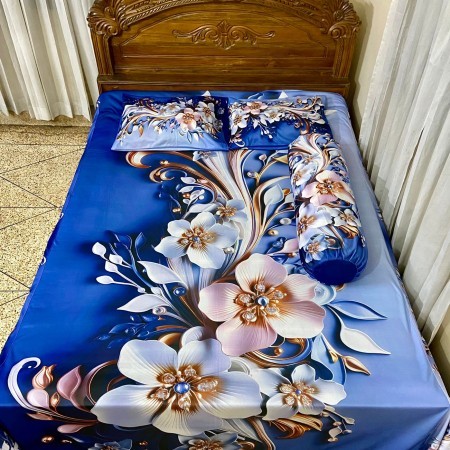 3D Bedsheet premium quality | BS107