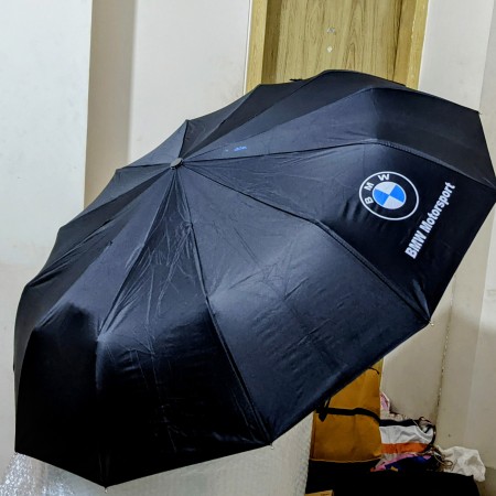 BMW Motorsport Umbrella Auto Open And Close 12 ribs (Black Color)