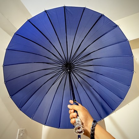 ২৪ শিকের প্রিমিয়াম ছাতা 005 ( Navy Blue Color )