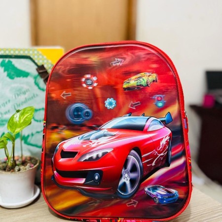 Supercar Double Chamber Animated Backpack