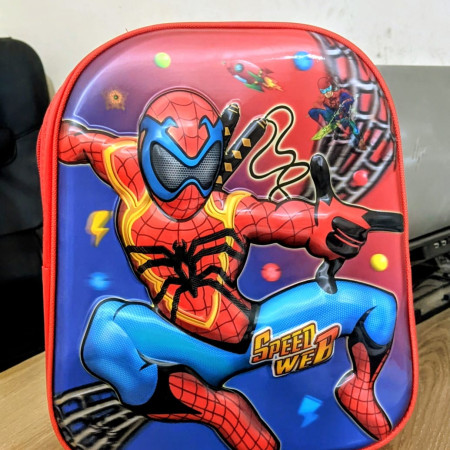 Spiderman Double Chamber Animated Backpack